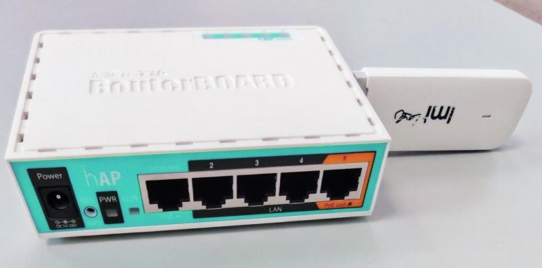 Старый MikroTik превратили в сигнализацию
