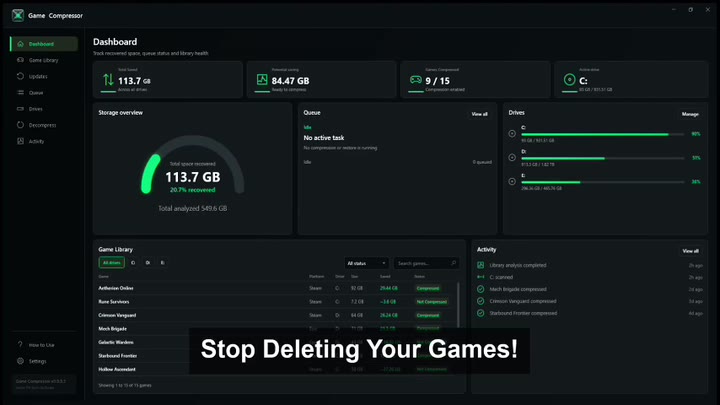 В Steam вышла утилита для сжатия игр