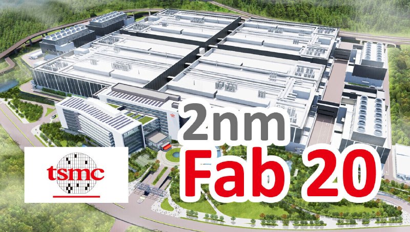 TSMC вышла на 20 тысяч 2-нм пластин в месяц
