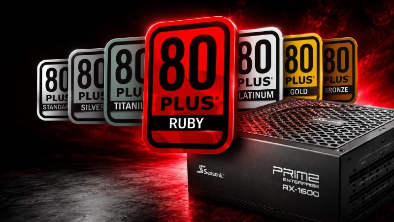 Seasonic показала БП с сертификатом 80 Plus Ruby