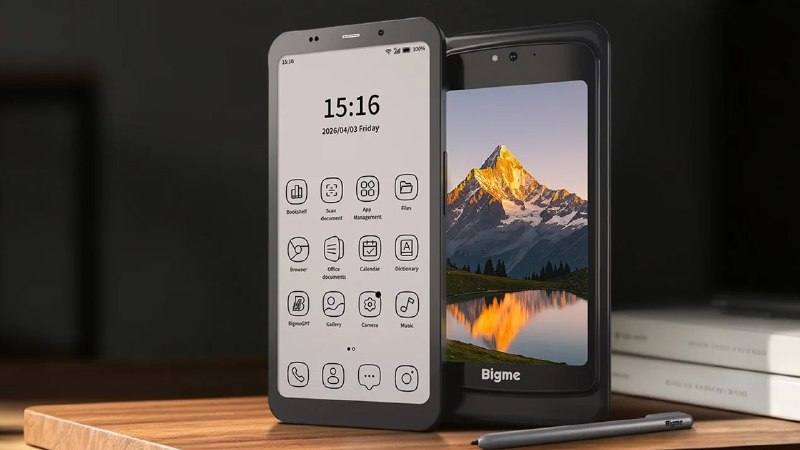 Bigme показала «наследника» YotaPhone