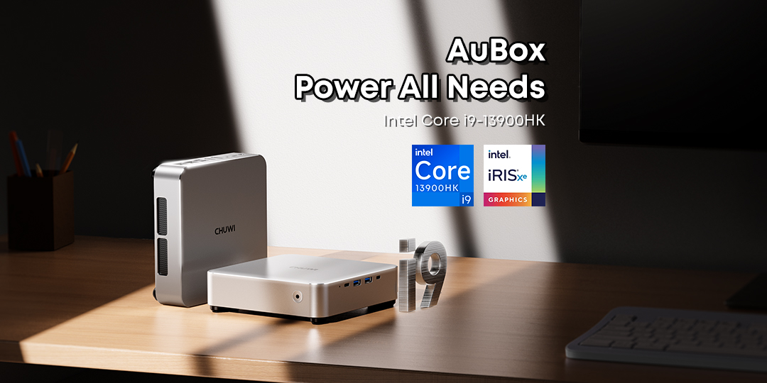 CHUWI выпустила мини-ПК AuBox i9-13900HK с Core i9, Thunderbolt 4 и поддержкой 8K