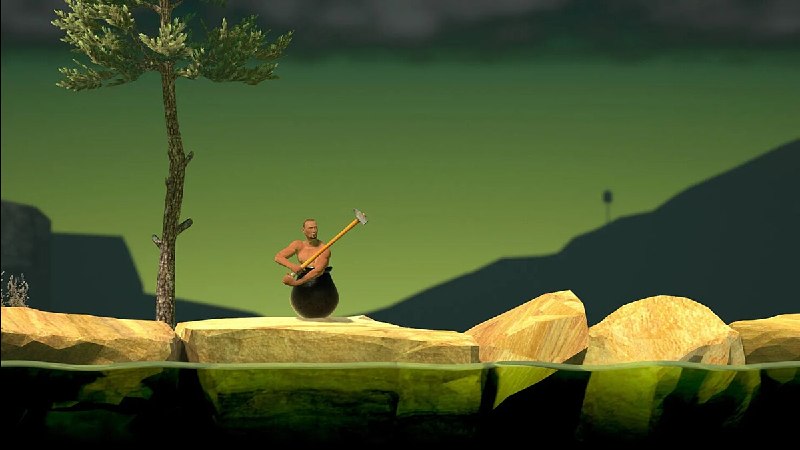 Фодди раскрыл, как устроен молот в Getting Over It