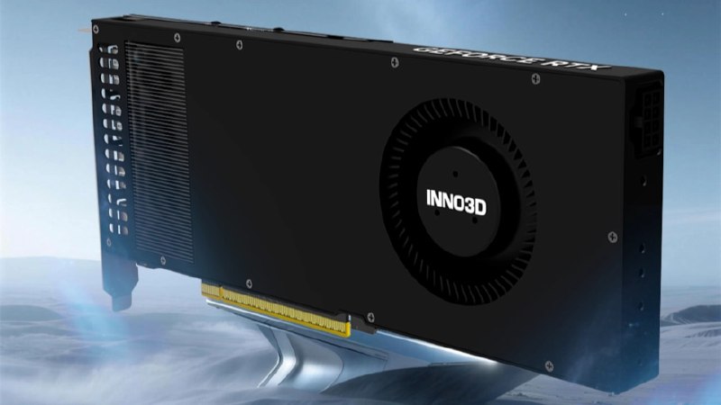 INNO3D показала однослотовую RTX 5060 Ti PRO