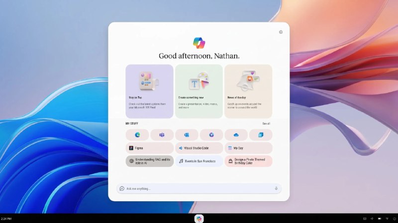 Утекла облачная Windows без обычных приложений