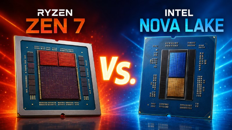Zen 7 может заметно оторваться от Intel