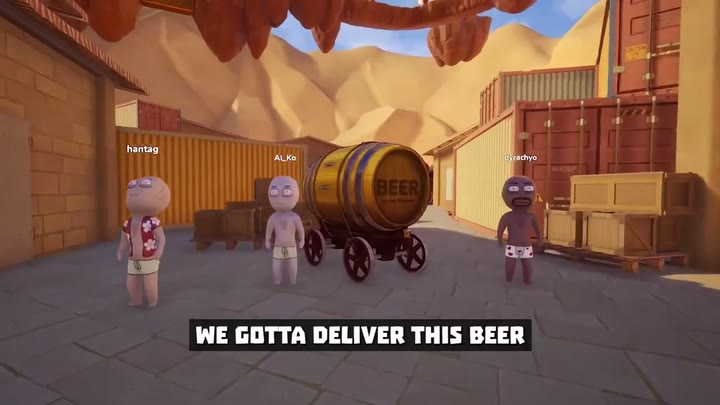 В Steam бесплатно отдают кооп Pull the Beer