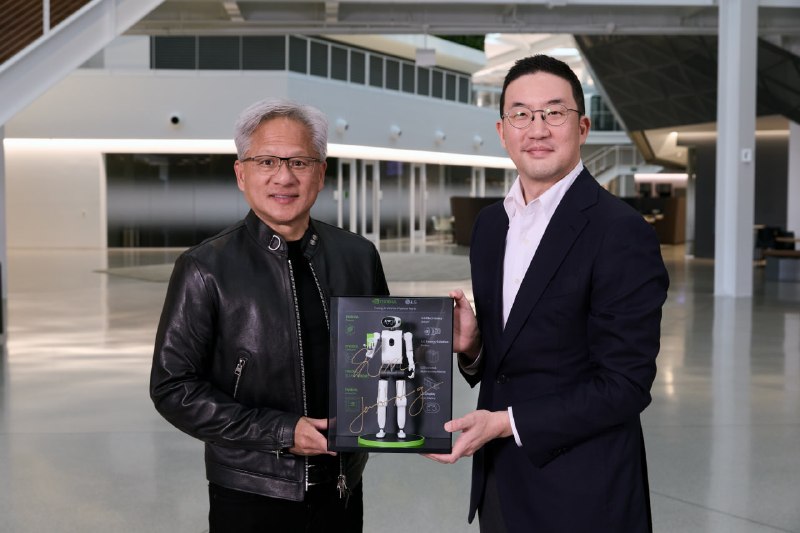 LG готовит гуманоидного робота с платформой NVIDIA