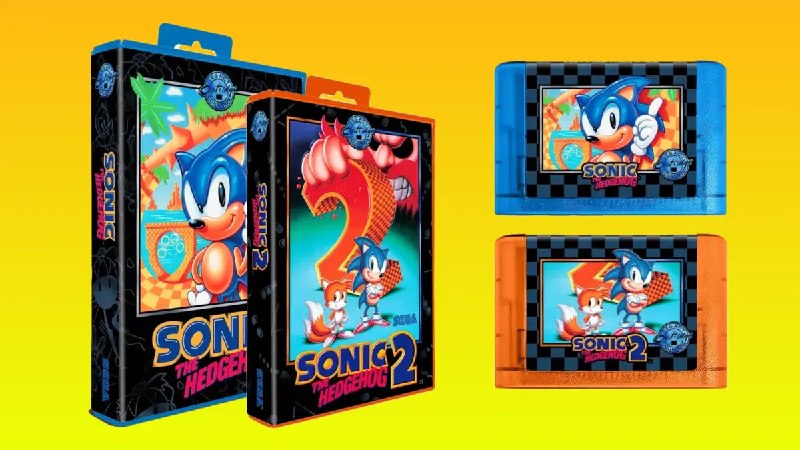 Sonic 1 и 2 снова выйдут на картриджах для Sega Genesis